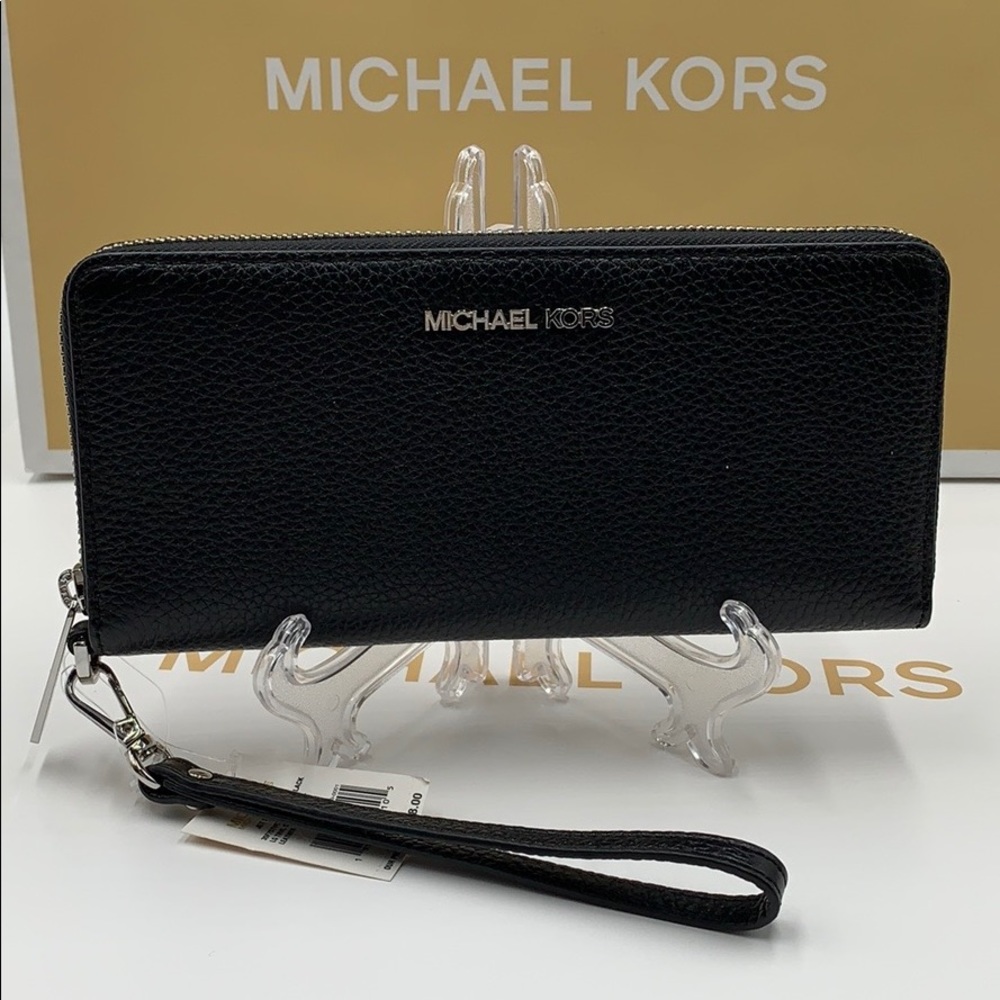 MICHAEL KORS Jet Set Travel Continental PVC Zip - Picture 7 of 13